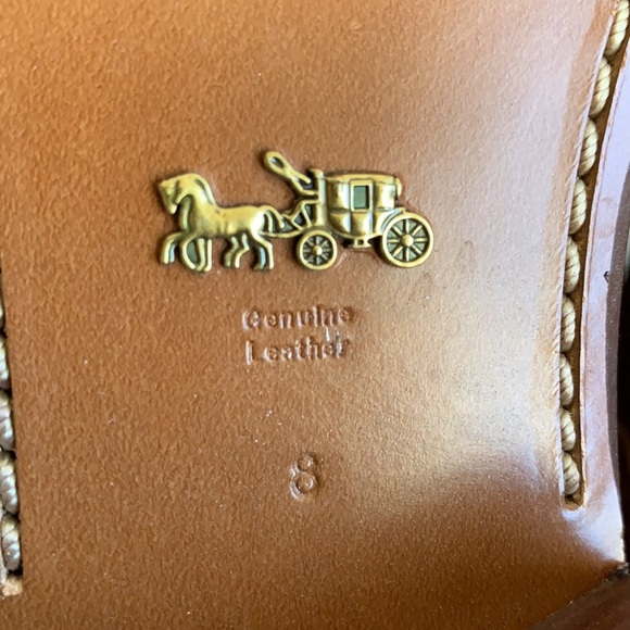 COACH Bowery tea-rose suede Chelsea bootie in Saddle - Picture 6 of 14